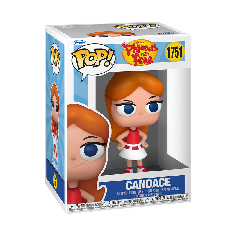 PHINEAS AND FERB S2 - POP FUNKO VINYL FIGURE 1751 CANDACE 9CM