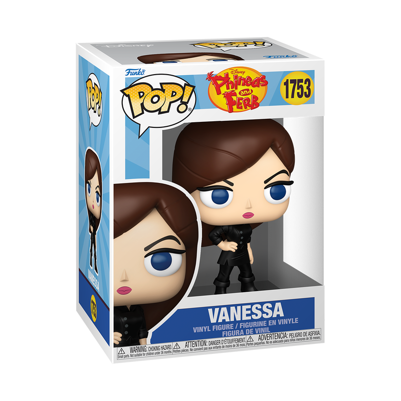 PHINEAS AND FERB S2 - POP FUNKO VINYL FIGURE 1753 VANESSA 9CM