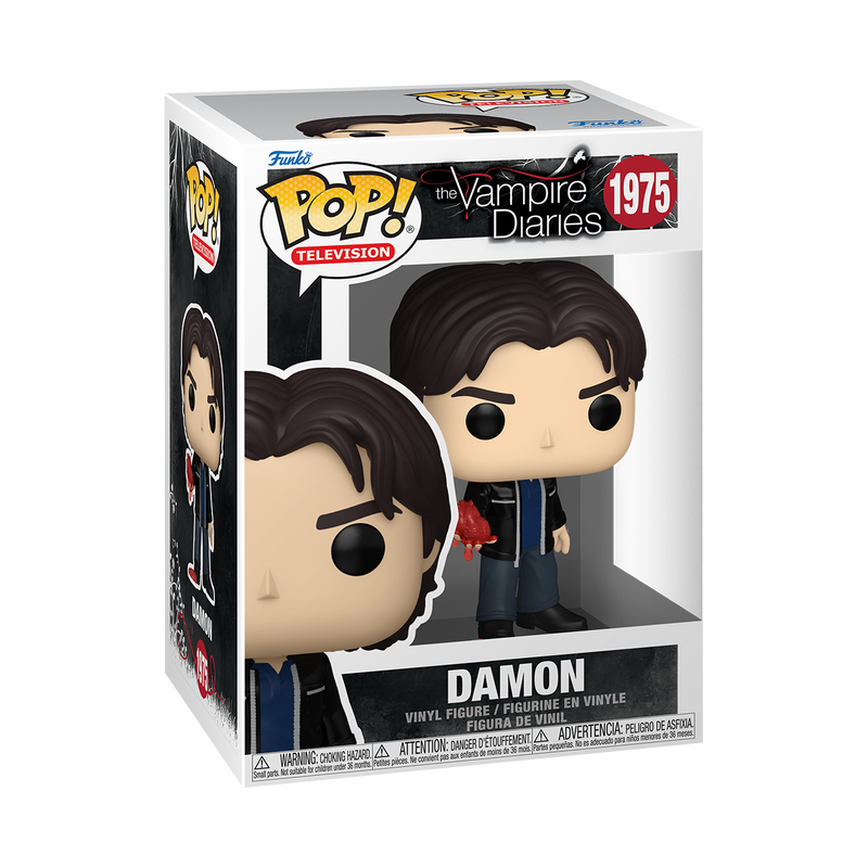 THE VAMPIRE DIARIES - POP FUNKO VINYL FIGURE 1975 DAMON REGULAR 9CM