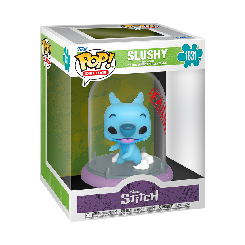 DISNEY: STITCH - POP FUNKO DELUXE VINYL FIGURE 1831 SLUSHY (CONTAINMENT CAPSULE) 15CM