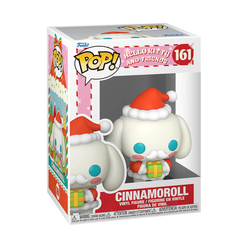 SANRIO HOLIDAY 2026 - POP FUNKO VINYL FIGURE 161 CINNAMOROLL (FESTIVE) 9CM