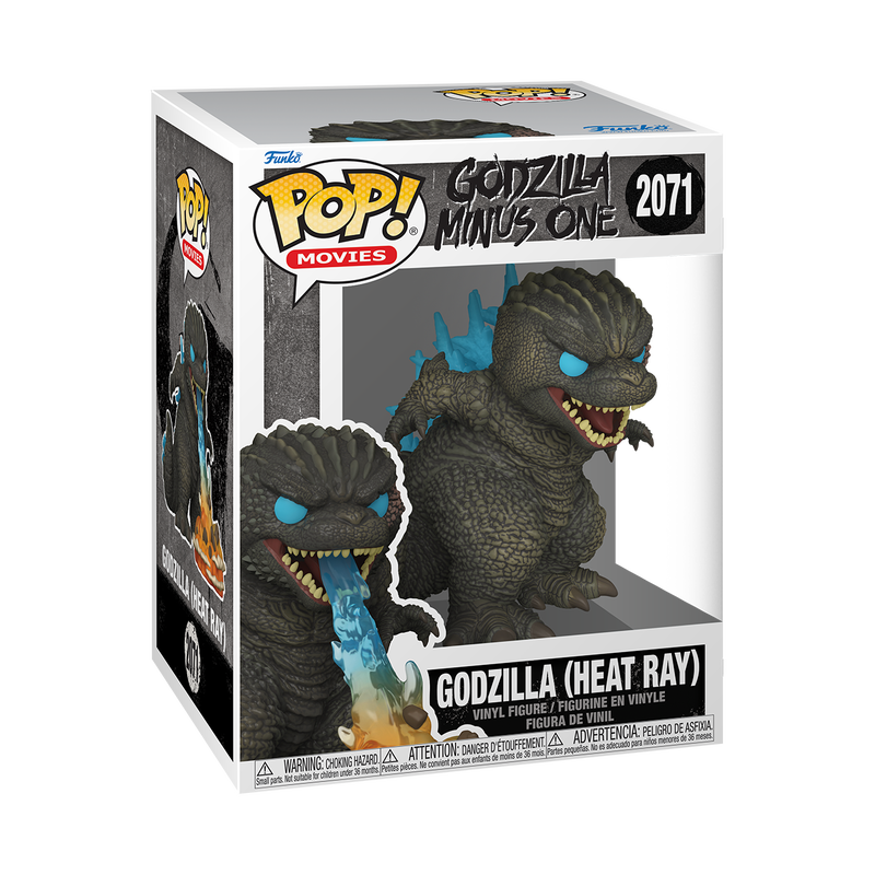 GODZILLA MINUS ONE - POP FUNKO PREMIUM VINYL FIGURE 2071 GODZILLA (HEAT RAY) 9CM
