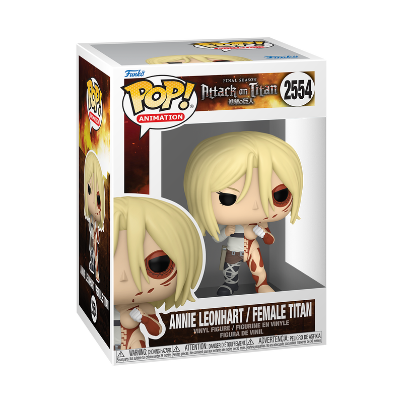 ATTACK ON TITAN S8 - POP FUNKO VINYL FIGURE 2554 ANNIE LEONHART / FEMALE TITAN 9CM