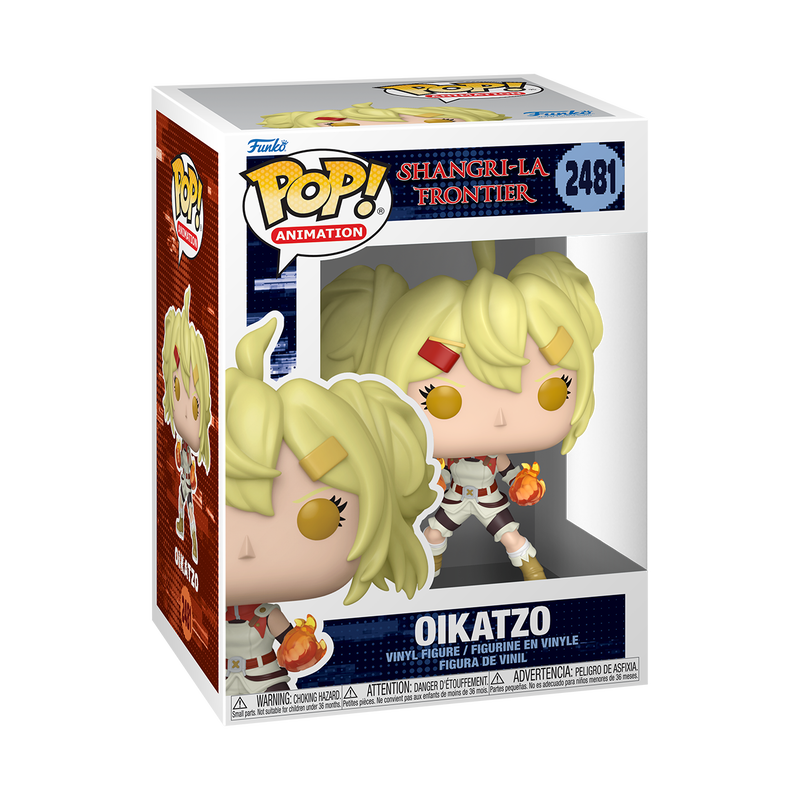 SHANGRI-LA FRONTIER S1 - POP FUNKO VINYL FIGURE 2481 OIKATZO 9CM
