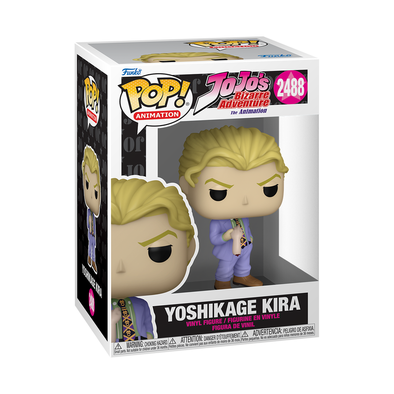 JOJO'S BIZARRE ADVENTURE S3 - POP FUNKO VINYL FIGURE 2488 YOSHIKAGE KIRA 9CM