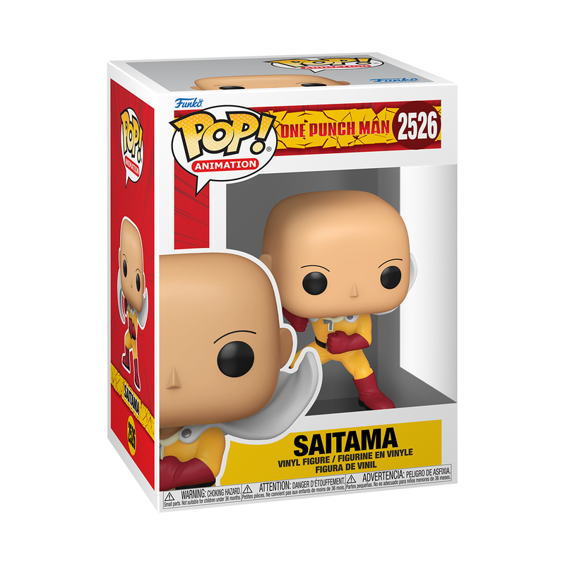 ONE PUNCH MAN S2 - POP FUNKO VINYL FIGURE 2526 SAITAMA 9CM