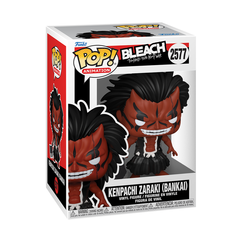 BLEACH TYBW S2 - POP FUNKO VINYL FIGURE 2577 KENPACHI ZARAKI (BANKAI) 9CM