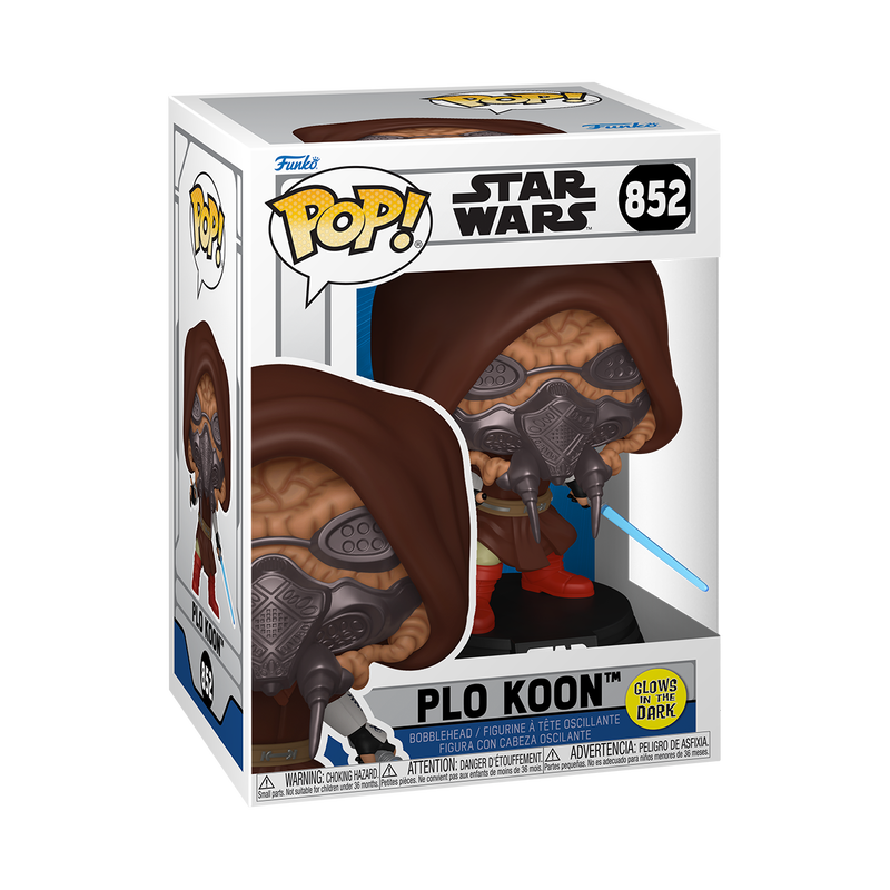 STAR WARS ANIMATION S2 - POP FUNKO VINYL FIGURE 852 PLO KOON (GW) 9CM