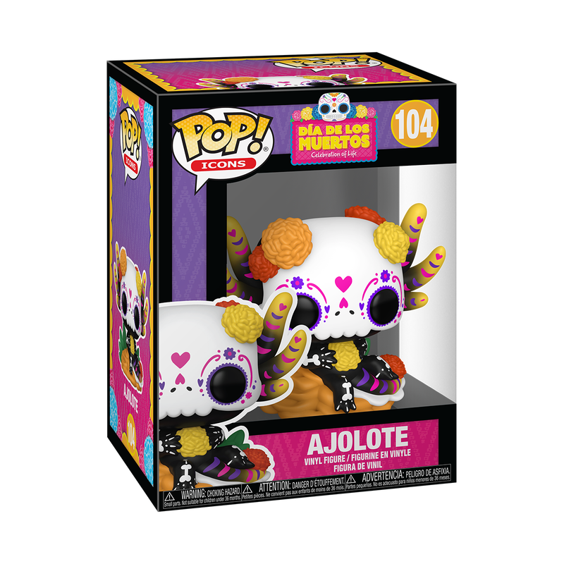 DIA DE LOS MUERTOS 2026 - POP FUNKO VINYL FIGURE 104 AJOLOTE 9CM