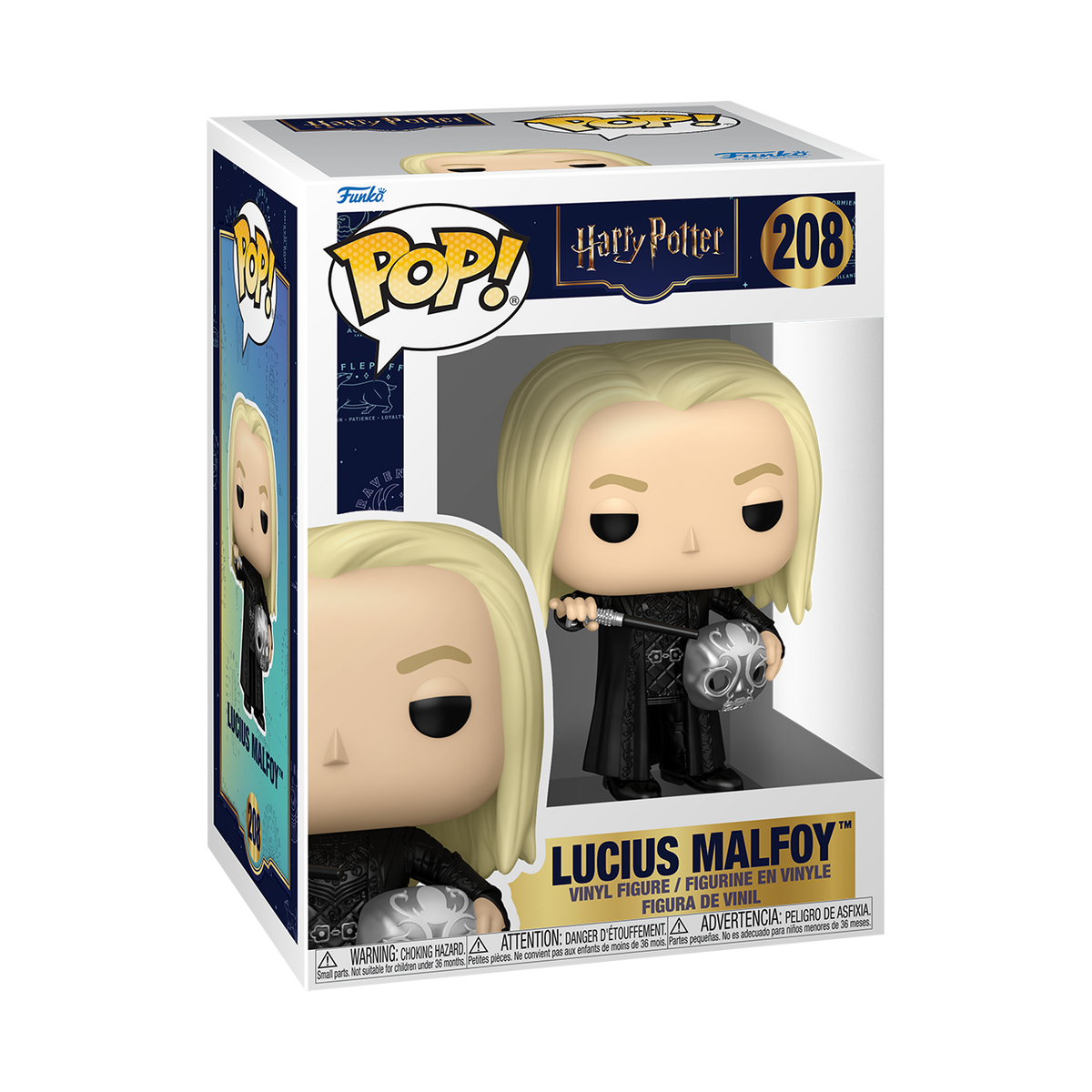 HARRY POTTER S24 - POP FUNKO VINYL FIGURE 208 LUCIUS MALFOY 9CM