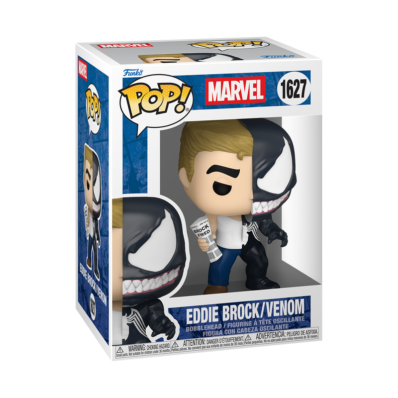 MARVEL COMICS SPLITS S2 - POP FUNKO VINYL FIGURE 1627 EDDIE/VENOM 9CM