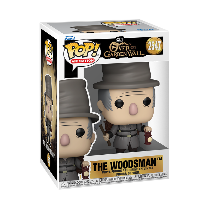 OVER THE GARDEN WALL - POP FUNKO VINYL FIGURE 2547 THE WOODSMAN 9CM