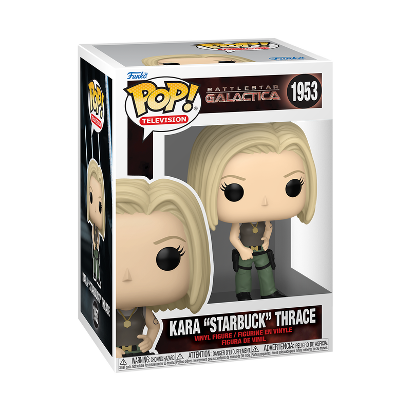 BATTLESTAR GALACTICA (2004) - POP FUNKO VINYL FIGURE 1953 KARA THRACE 9CM