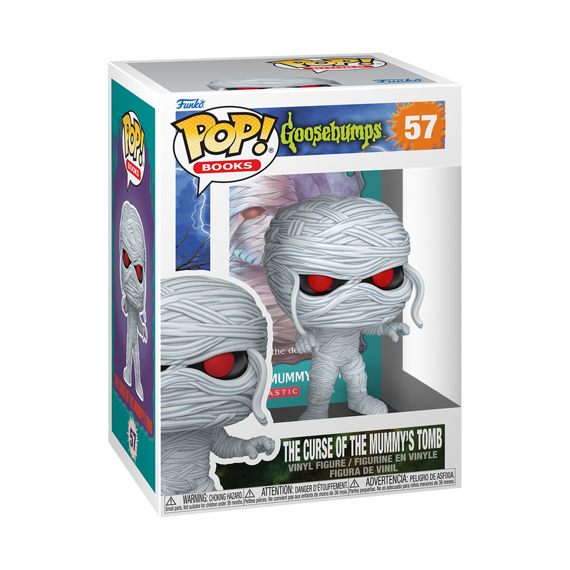 GOOSEBUMPS S2 - POP FUNKO VINYL FIGURE 57 THE CURSE OF THE MUMMY'S TOMB 9CM