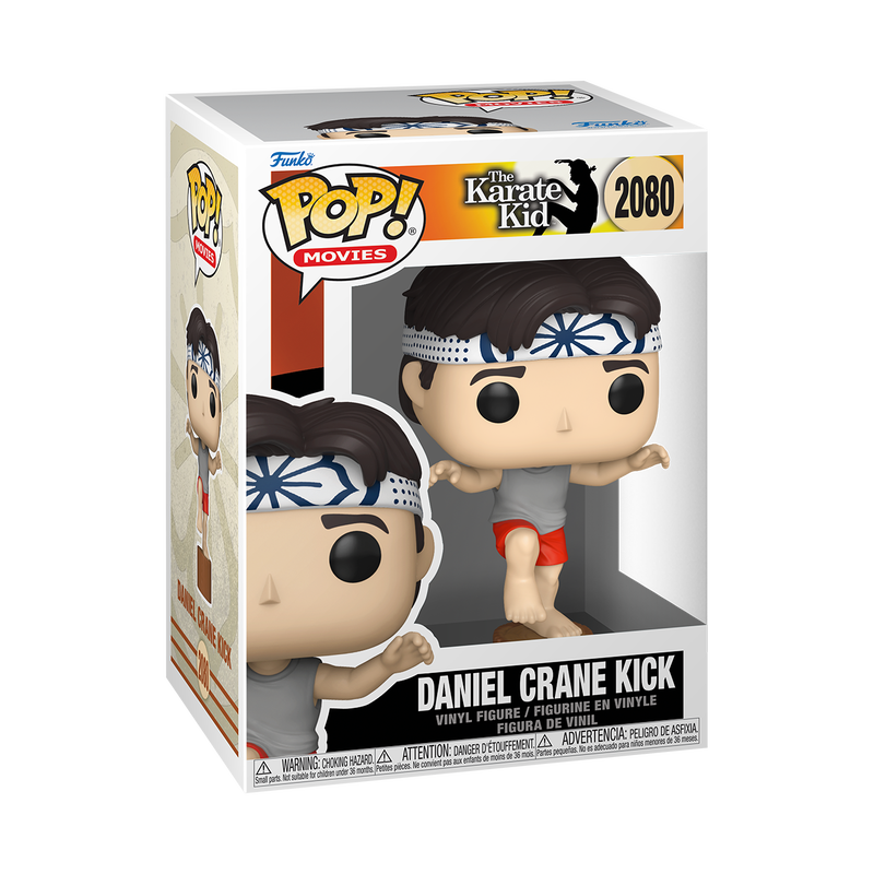 THE KARATE KID S2 - POP FUNKO VINYL FIGURE 2080 DANIEL CRANE KICK 9CM