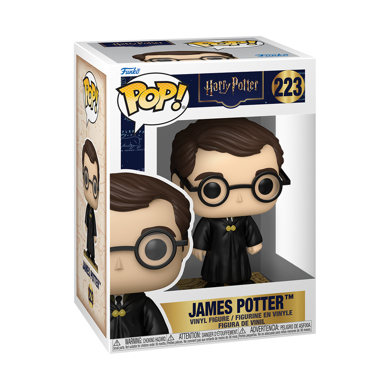 HARRY POTTER - POP FUNKO VINYL FIGURE 223 JAMES POTTER (MARAUDER'S MAP SERIES) 9CM