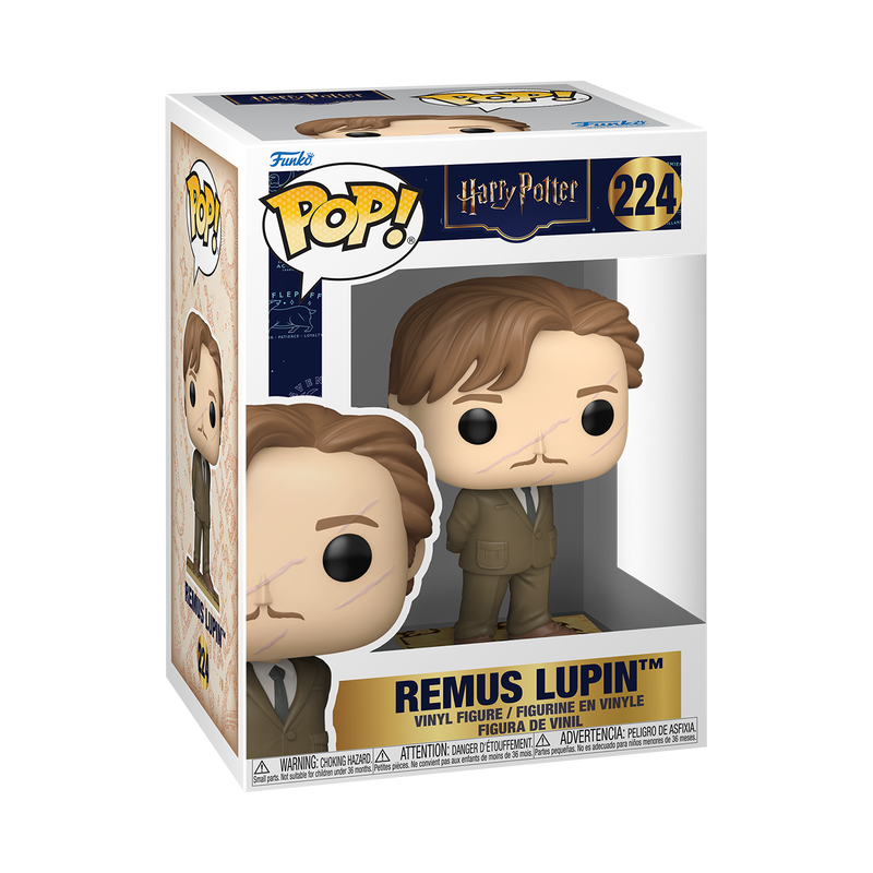 HARRY POTTER - POP FUNKO VINYL FIGURE 224 REMUS LUPIN (MARAUDER'S MAP SERIES) 9CM