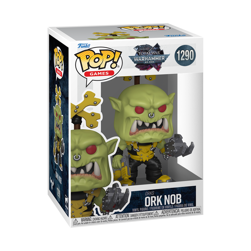 WARHAMMER 40K S2 - POP FUNKO VINYL FIGURE 1290 ORK NOB 9CM