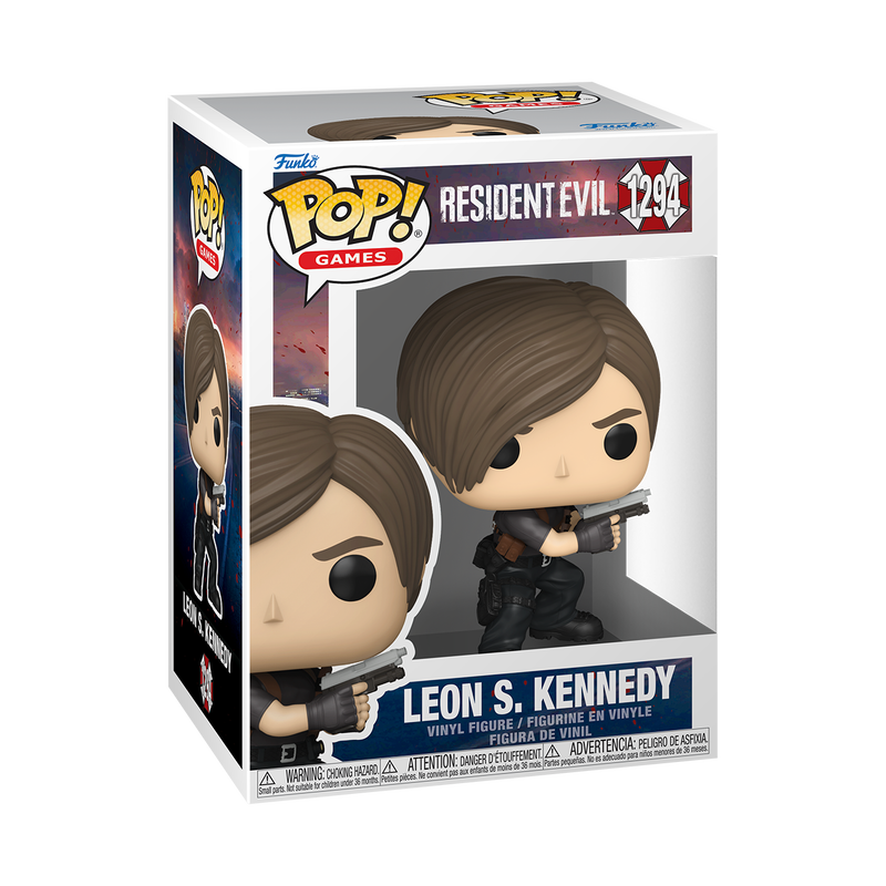 RESIDENT EVIL S2 - POP FUNKO VINYL FIGURE 1294 LEON S. KENNEDY 9CM