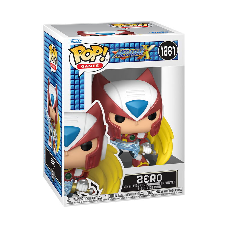 MEGA MAN X S3 - POP FUNKO VINYL FIGURE 1881 ZERO 9CM