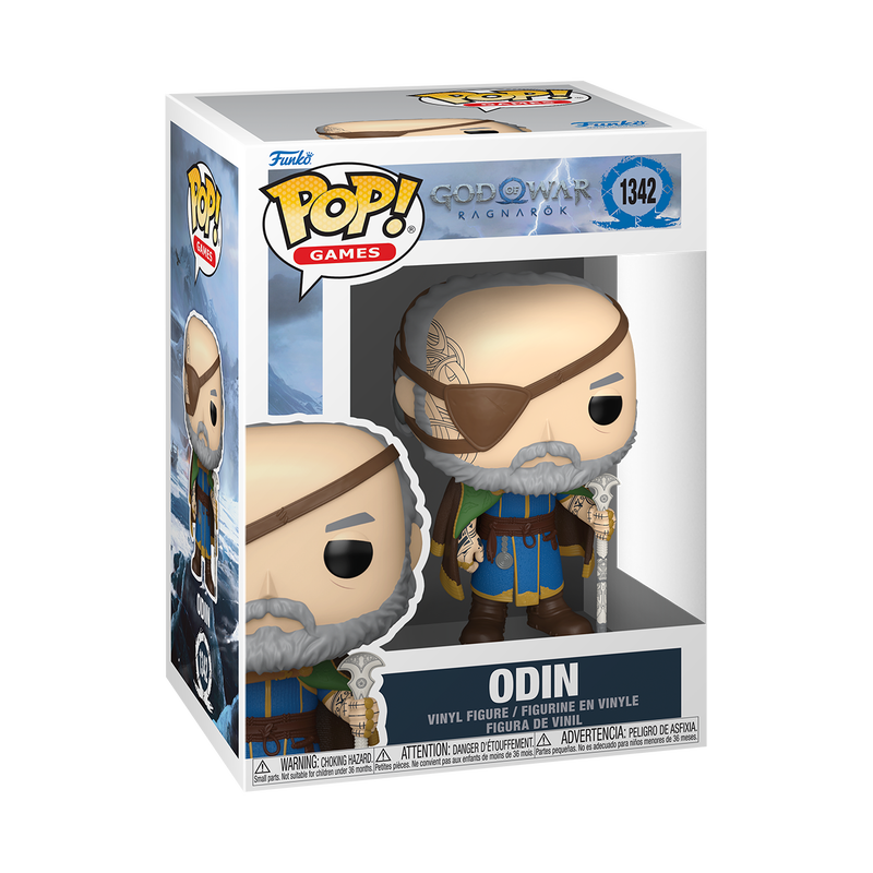 GOD OF WAR RAGNAROK - POP FUNKO VINYL FIGURE 1342 ODIN 9CM