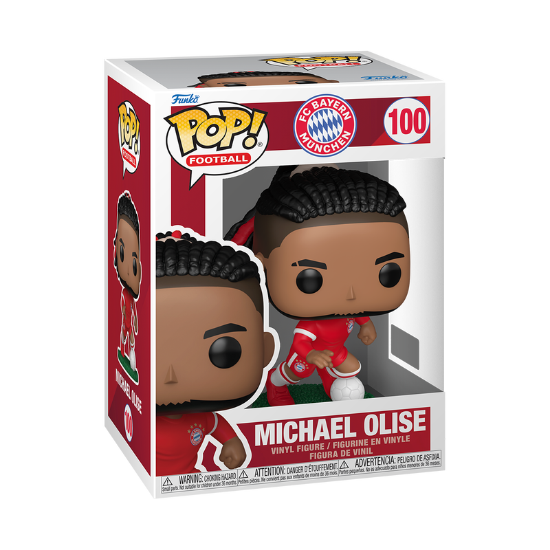BAYERN FC 2026 - POP FUNKO VINYL FIGURE 100 MICHAEL OLISE 9CM