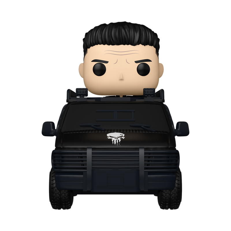 SPIDER-MAN: BRAND NEW DAY S3 - POP FUNKO RIDE DELUXE VINYL FIGURE - PUNISHER WITH VAN 15CM