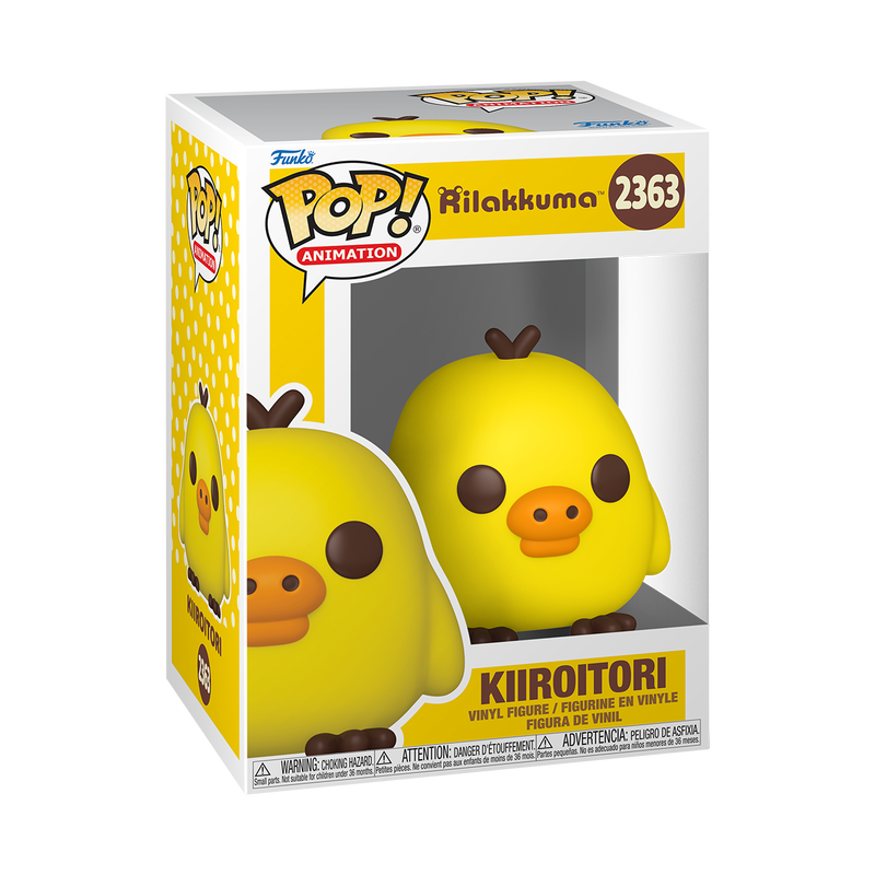 RILAKKUMA S1 - POP FUNKO VINYL FIGURE 2363 KIIROITORI 9CM