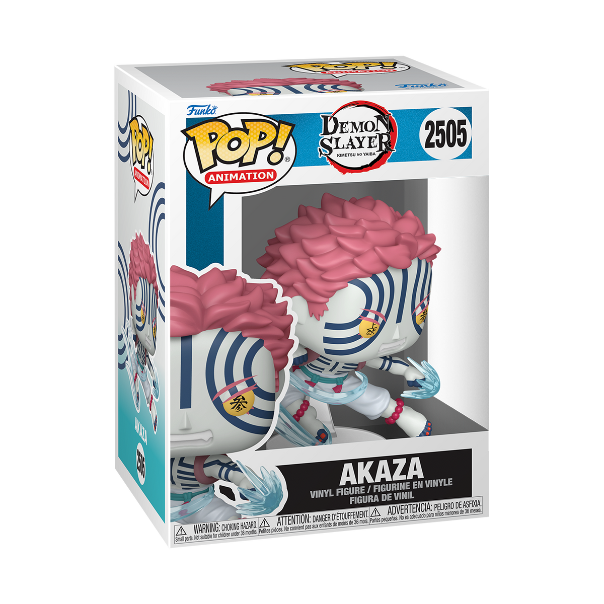DEMON SLAYER MOVIE 1 - POP FUNKO VINYL FIGURE 2505 AKAZA 9CM