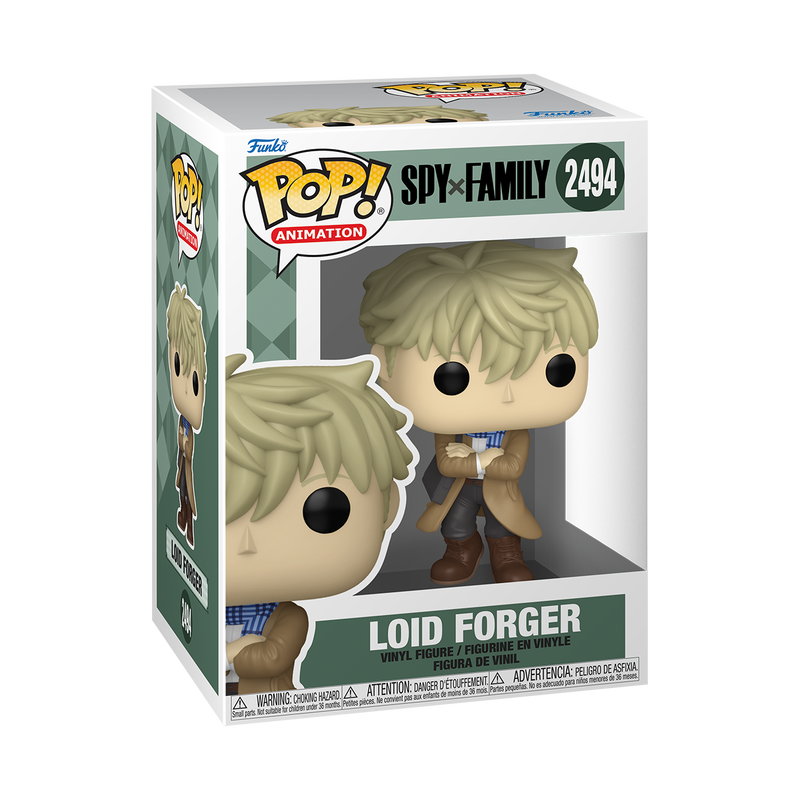 SPY X FAMILY - POP FUNKO VINYL FIGURE 2494 LOID FORGER (HOLIDAY) 9CM