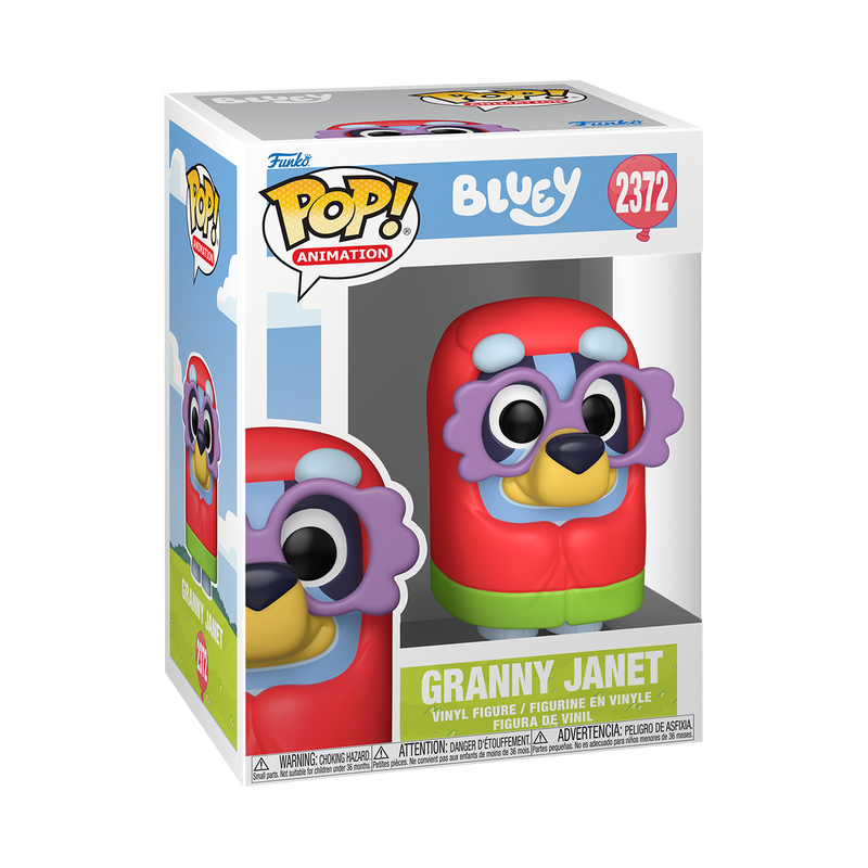 BLUEY - POP FUNKO VINYL FIGURE 2372 GRANNY JANET 9CM