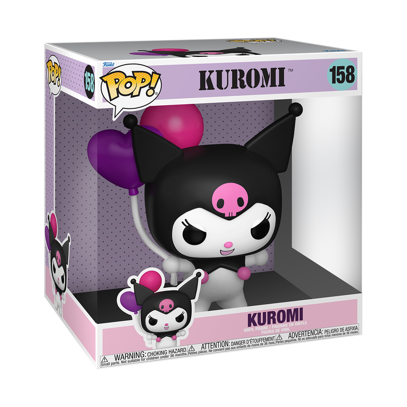 HELLO KITTY - POP FUNKO JUMBO VINYL FIGURE 158 KUROMI 25CM