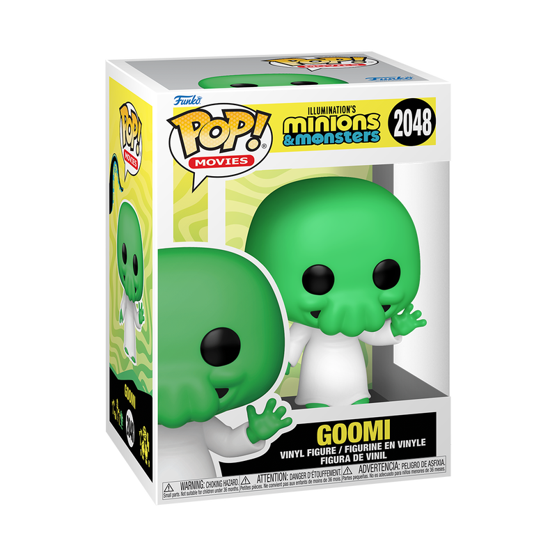 MINIONS & MONSTERS - POP FUNKO VINYL FIGURE 2048 GOOMI 9CM