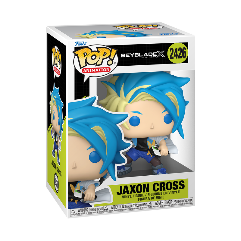 BEYBLADE X - POP FUNKO VINYL FIGURE 2426 JAXON CROSS REGULAR 9CM