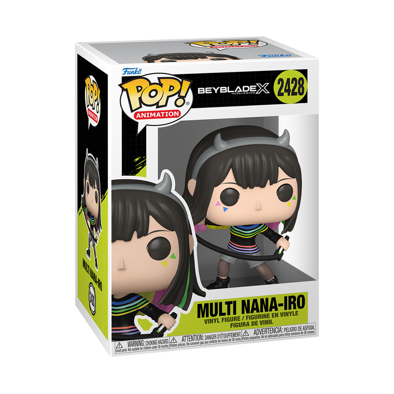 BEYBLADE X - POP FUNKO VINYL FIGURE 2428 MULTI NANA-IRO 9CM