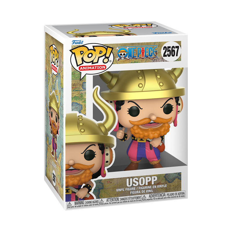 ONE PIECE S16 - POP FUNKO VINYL FIGURE 2567 USOPP (ELBAF OUTFIT) 9CM