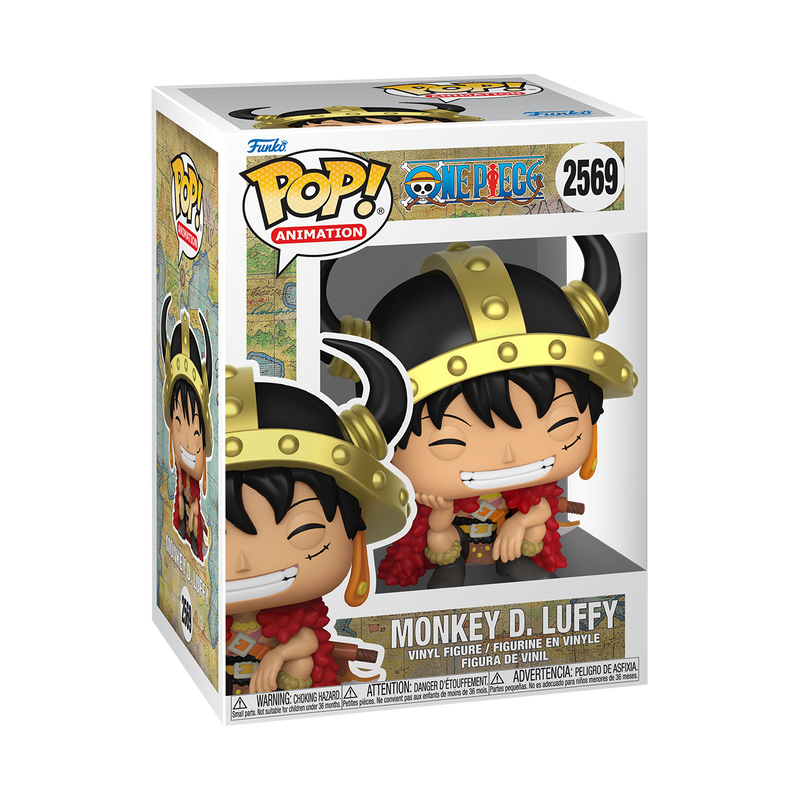 ONE PIECE S16 - POP FUNKO VINYL FIGURE 2569 MONKEY D. LUFFY (WITH HELMET) REGULAR 9CM