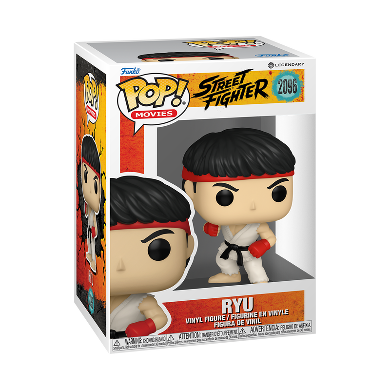 STREET FIGHTER (2026) - POP FUNKO VINYL FIGURE 2096 RYU 9CM