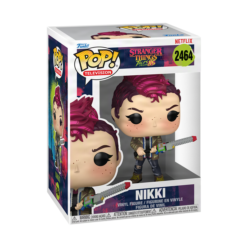 STRANGER THINGS: TALES FROM '85 - POP FUNKO VINYL FIGURE 2464 NIKKI 9CM