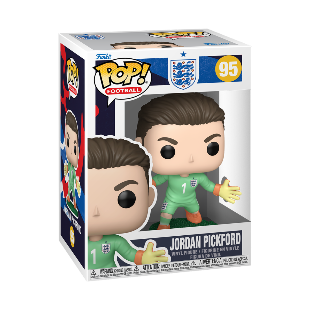 WORLD CUP 2026 - ENGLAND 2 - POP FUNKO VINYL FIGURE 95 JORDAN PICKFORD 9CM