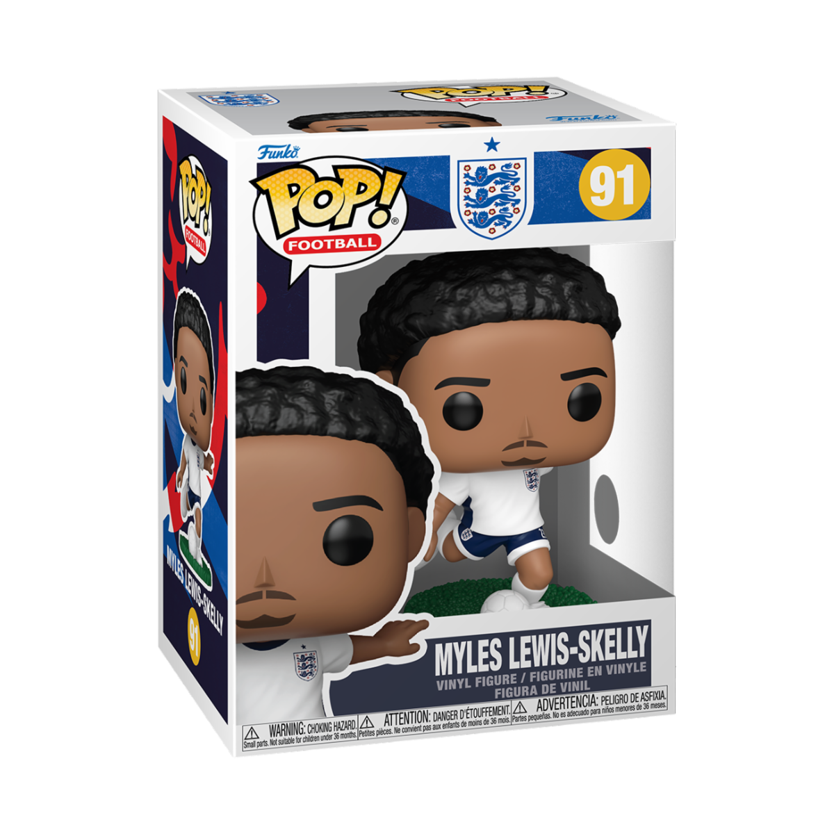 WORLD CUP 2026 - ENGLAND 2 - POP FUNKO VINYL FIGURE 91 MYLES LEWIS-SKELLY 9CM