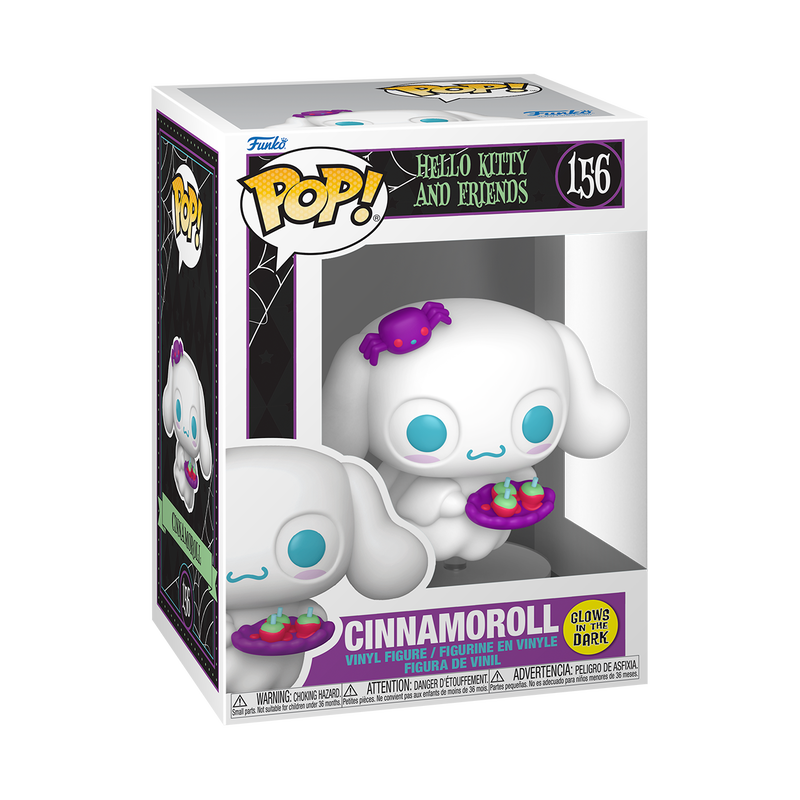 HELLO KITTY S9 - POP FUNKO VINYL FIGURE 156 CINNAMOROLL (SPOOKY) (GW) 9CM