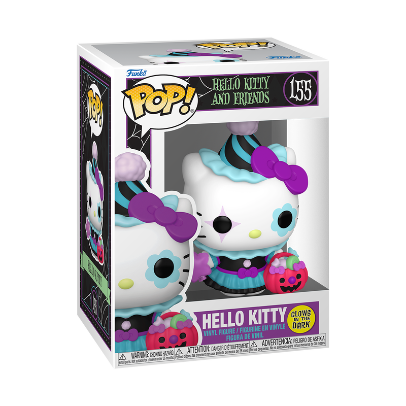 HELLO KITTY S9 - POP FUNKO VINYL FIGURE 155 HELLO KITTY (SPOOKY) (GW) REGULAR 9CM