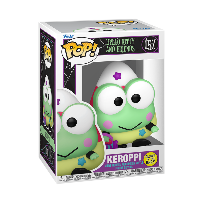 HELLO KITTY S9 - POP FUNKO VINYL FIGURE 157 KEROPPI (SPOOKY) (GW) 9CM