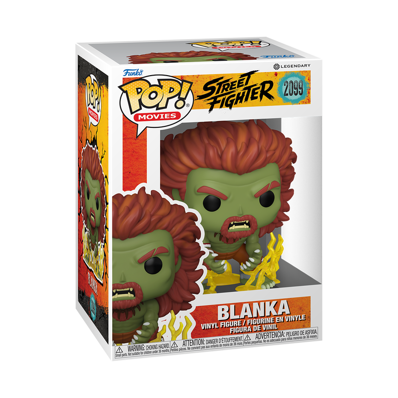 STREET FIGHTER (2026) - POP FUNKO VINYL FIGURE 2099 BLANKA 9CM