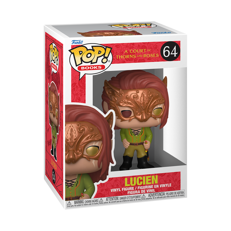 A COURT OF THORNS AND ROSES - POP FUNKO VINYL FIGURE 64 LUCIEN VANSERRA (MT) 9CM