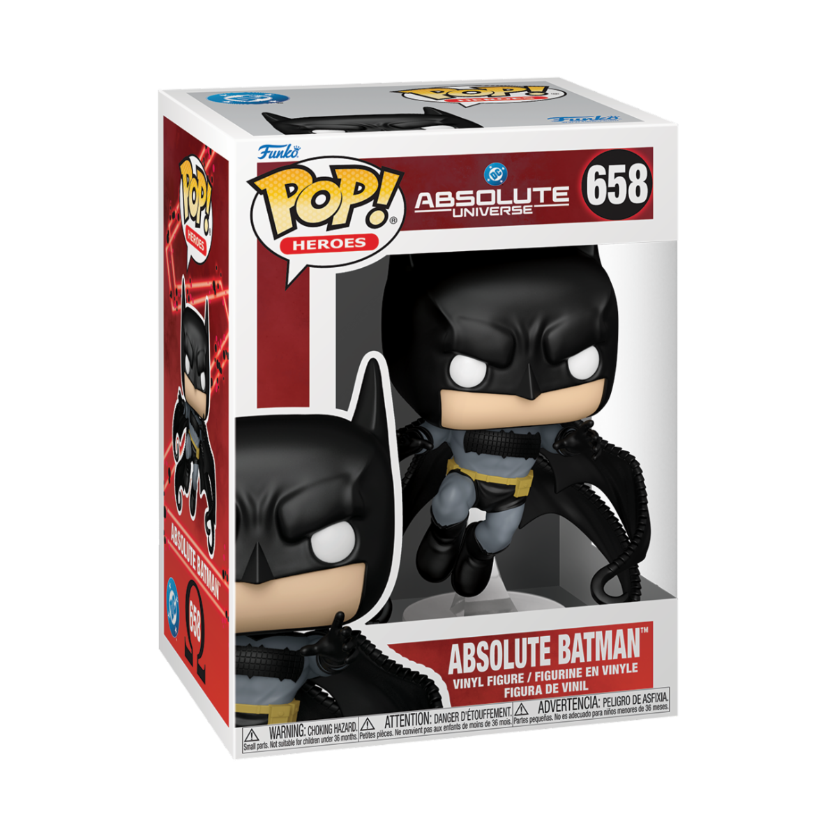 DC COMICS: ABSOLUTE UNIVERSE - POP FUNKO VINYL FIGURE 658 ABSOLUTE BATMAN REGULAR 9CM