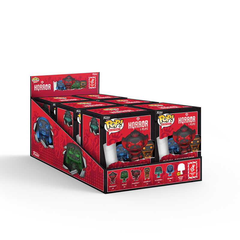 POP MYSTERY WARNER BROS HORROR - 6PZ DISPLAY BOX 9CM