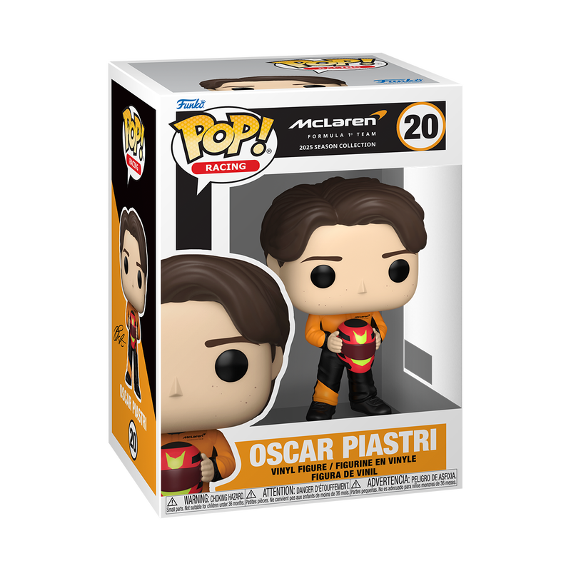 RACING: MCLAREN - POP FUNKO VINYL FIGURE 20 OSCAR PIASTRI 9CM