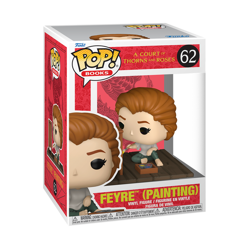 A COURT OF THORNS AND ROSES - POP FUNKO PREMIUM VINYL FIGURE 62 FEYRE (PAINTING) 9CM